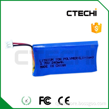 100% compatible CS50 headphone battery 240mAh replacement battery